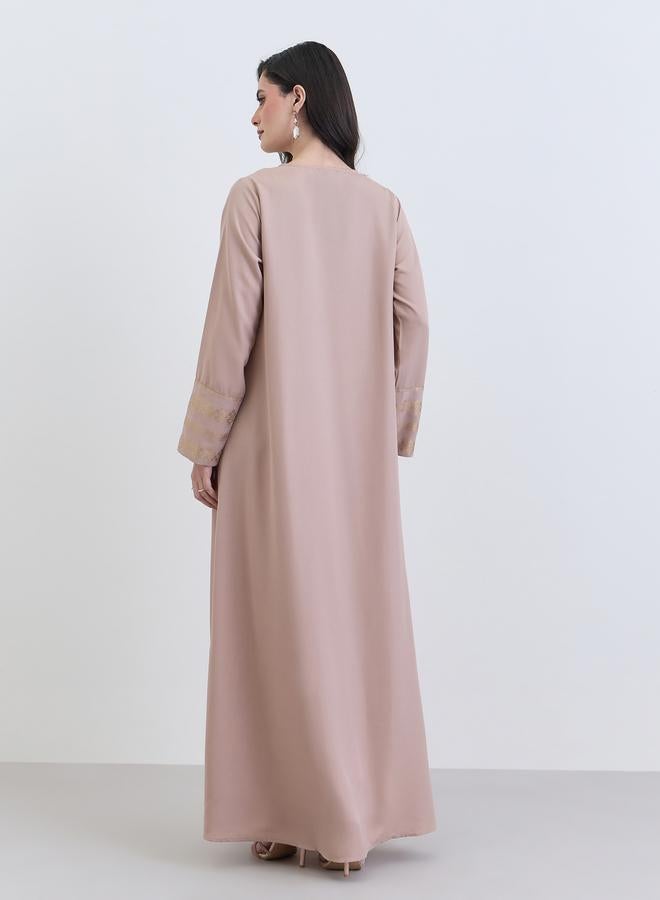 أميرة جلابية بطبعة ذهبية - Image 4